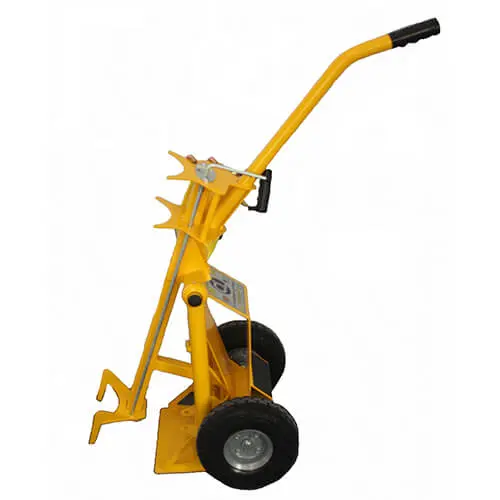 Gas Cylinder lifter and gas cylinder lifting device